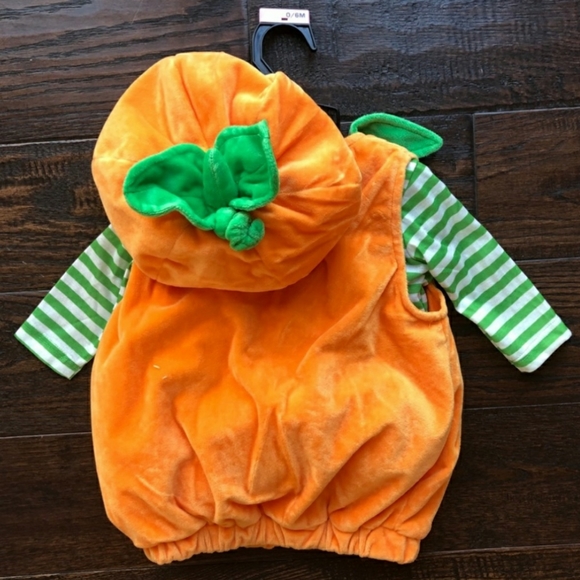 NWT Hyde & Eek Boutique Pumpkin Halloween Costume Baby Jack-o-lantern New Cute - Picture 3 of 4